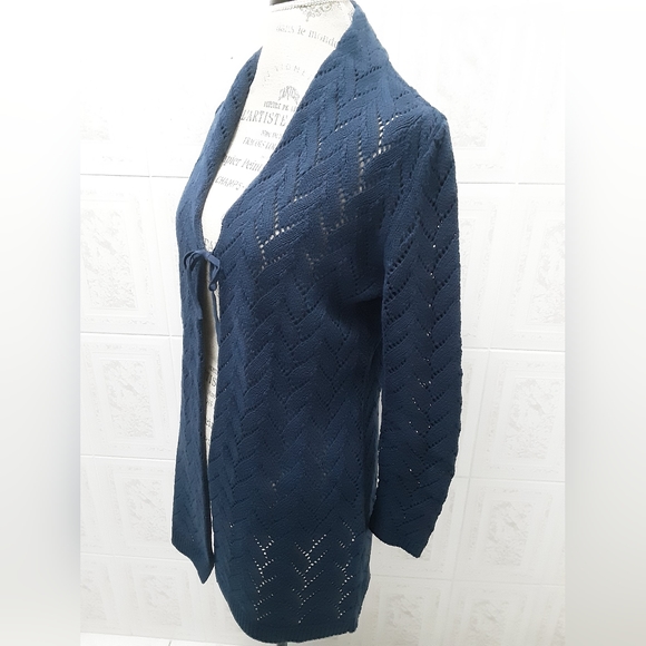 Open Front Cardigan - Picture 2 of 4